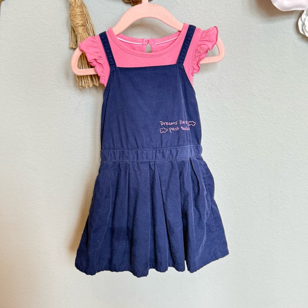 Ruffle Butts Pink Toddler Top